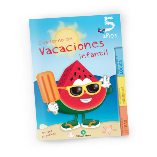 Vacaciones Infantil Cuaderno De Verano 5 Años
