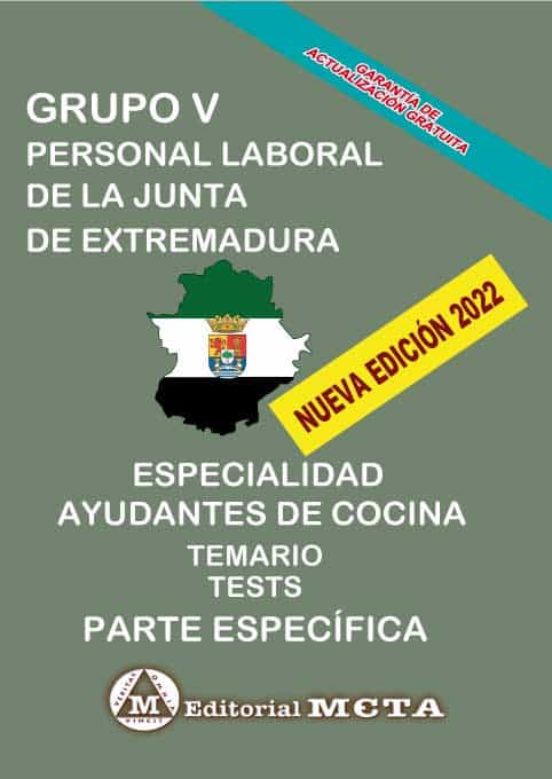 Ayudantes De Cocina Parte Específica Junta De