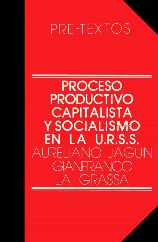 Proceso Productivo Capitalista Y Socialismo En La U.r.s.s