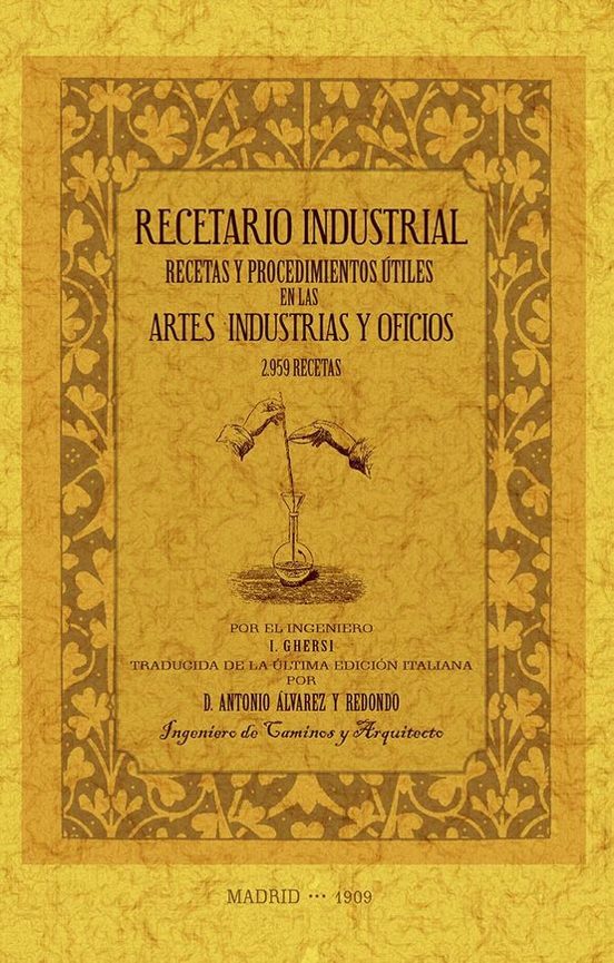 Recetario Industrial