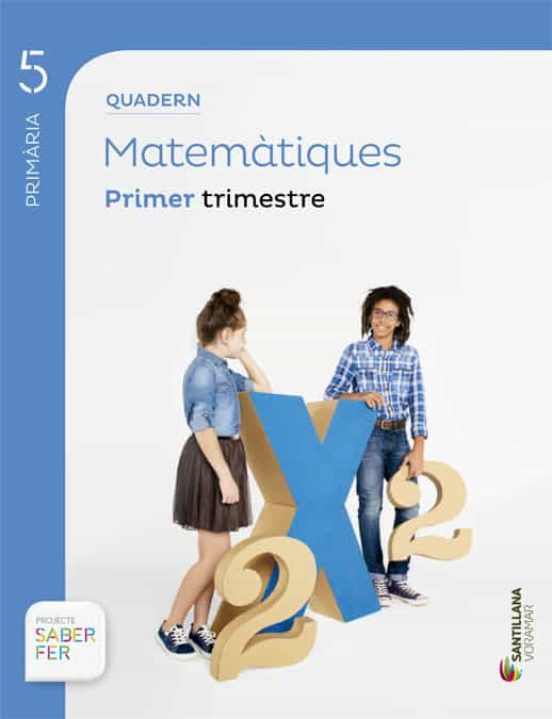 Quadern Matematiques Proyecto Sabe Fer 5º Primaria 1º Trimestre Edici