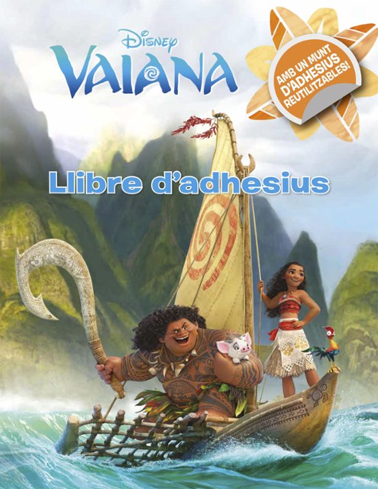 Vaiana. Llibre D Adhesius