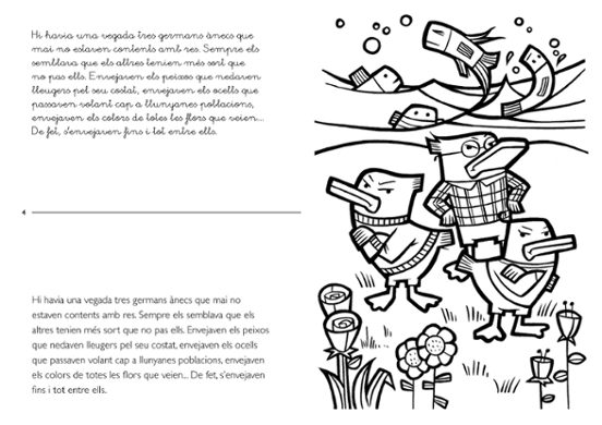 Els Ánecs-paraigua