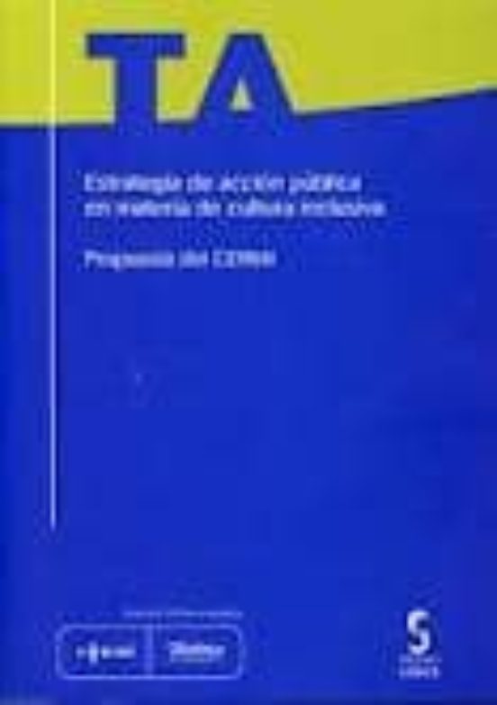 Estrategia De Acción Pública En Materia De Cultura Inclusiva