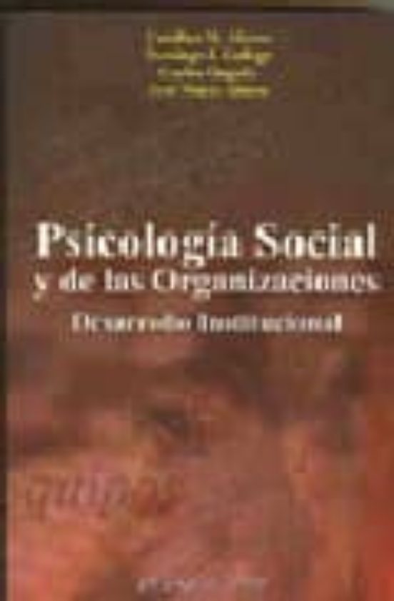 Psicología Social y de las Organizaciones: Desarrollo institucional