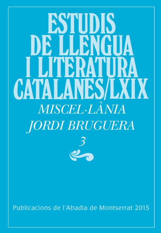 Miscel·lania Jordi Bruguera Iii