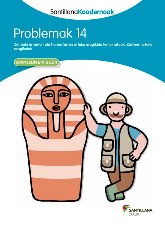 Koadernoa 14 Problemak Euskara Ed 13