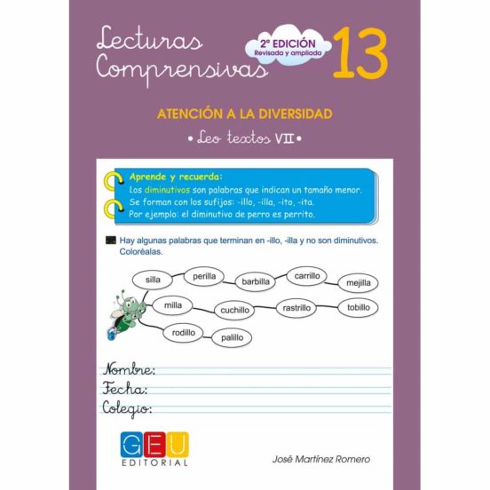 Lecturas Comprensivas 13 :atencion A La Diversidad: Leo T Exto