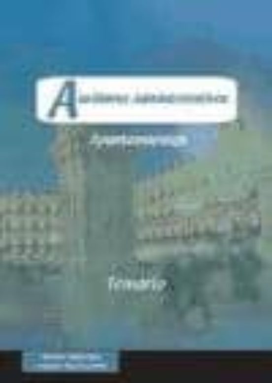 Auxiliares Administrativos Ayuntamientos: Temario