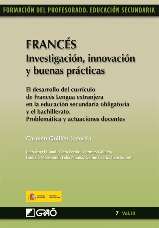 Frances: Investigacion Innovacion Y Buenas Practicas. Formacion D El P