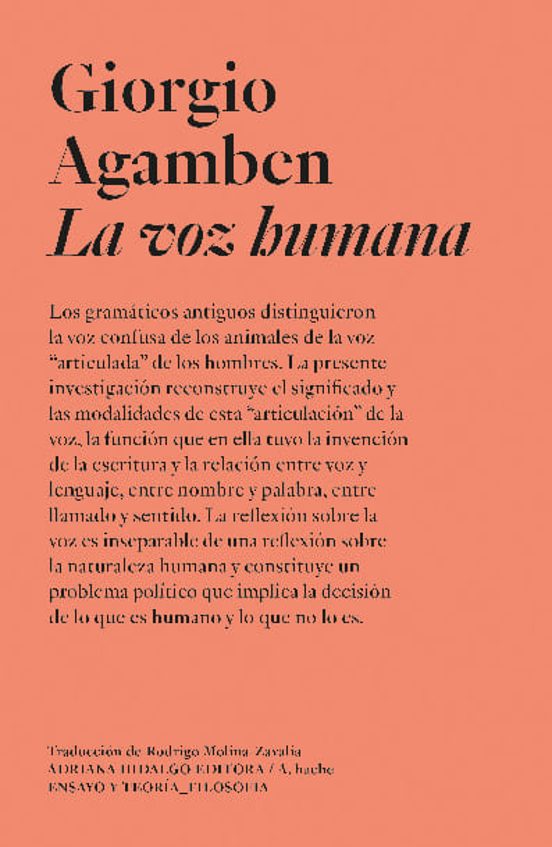 La voz humana