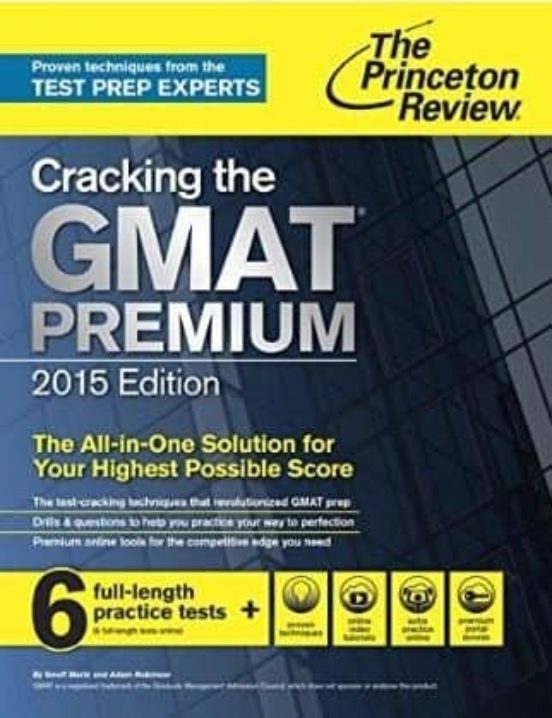 The Princeton Review Cracking The Gmat 2015: 6 Full-lentgh Practi Ce T