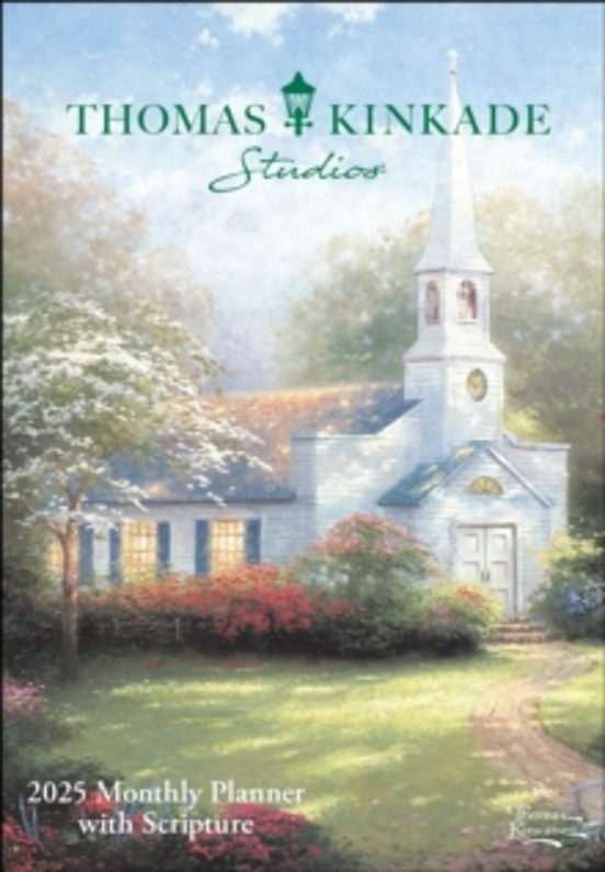 Thomas Kinkade Studios 12-month 2025 Monthly Pocket Planner Calen Dar