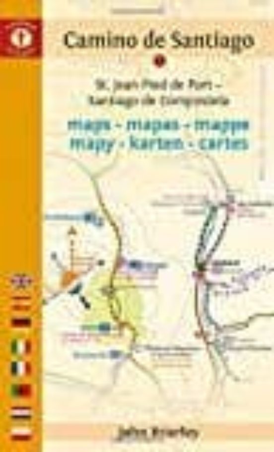 Camino De Santiago Maps - Mapas - Mappe - Mapy - Karten - Cartes