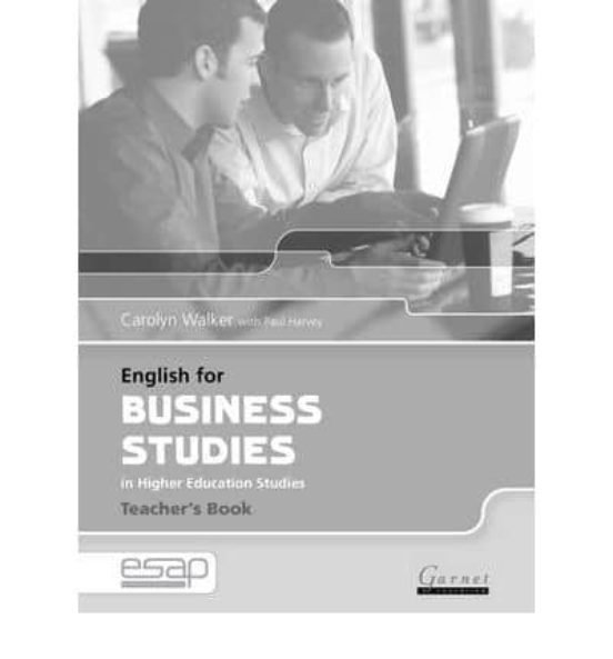 Business Studies Teacher S Book