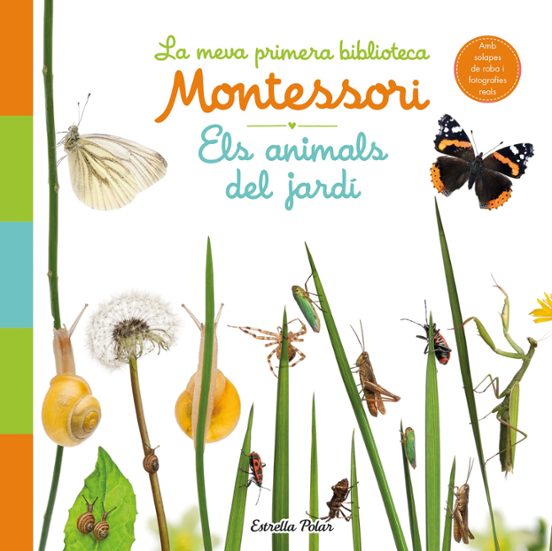Els Animals Del Jardí. La Meva Primera Biblioteca Montessori