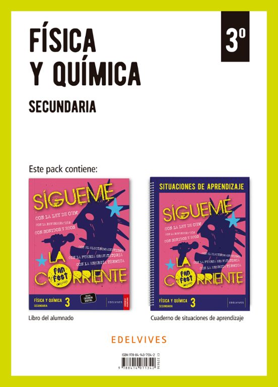 Física y Química 3.º ESO + Cuaderno Situaciones de Aprendizaje Fanfest