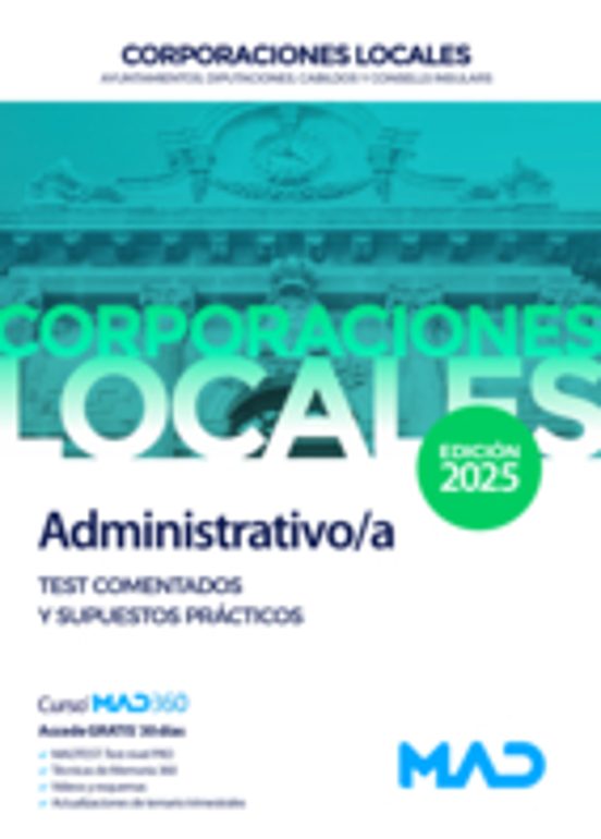 Administrativo/a De Ayuntamientos Diputaciones Y Otras Corporaciones L