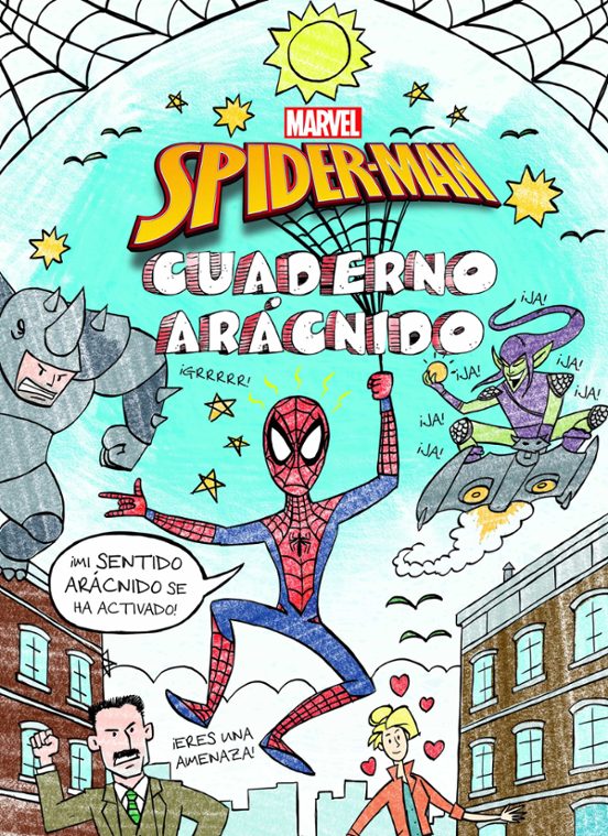 Spider-man: Cuaderno Aracnido: Libro De Actividades