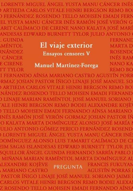 El Viaje Exterior. Ensayos Censores V