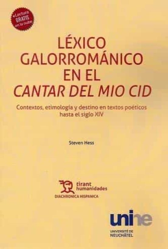 Lexico Galorromanico En El Cantar Del Mio Cid