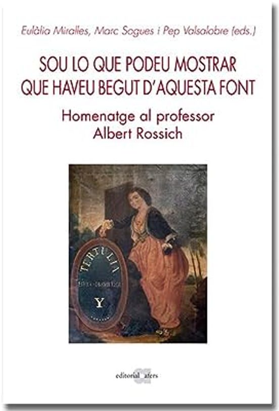 Sou Lo Que Podeu Mostrar Que Haveu Begut D Aquesta Font. Homentage Al