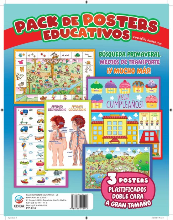 Pack De Posters Educativos Busqueda Primaveral Medios De Transporte Y