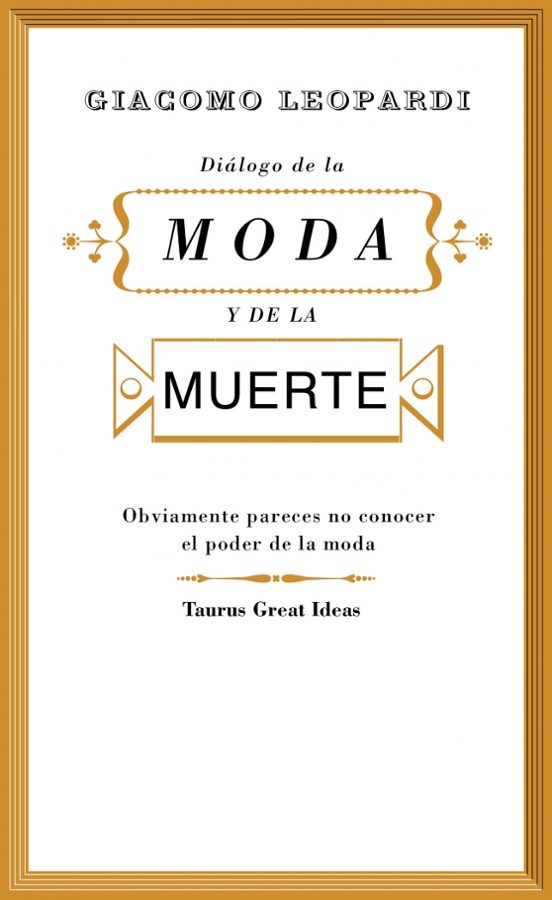 Dialogo De La Moda Y De La Muerte