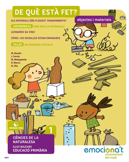 Ciencies Naturals 1º Educacion Primaria De Que Esta Fet Duna Ed 2019 I