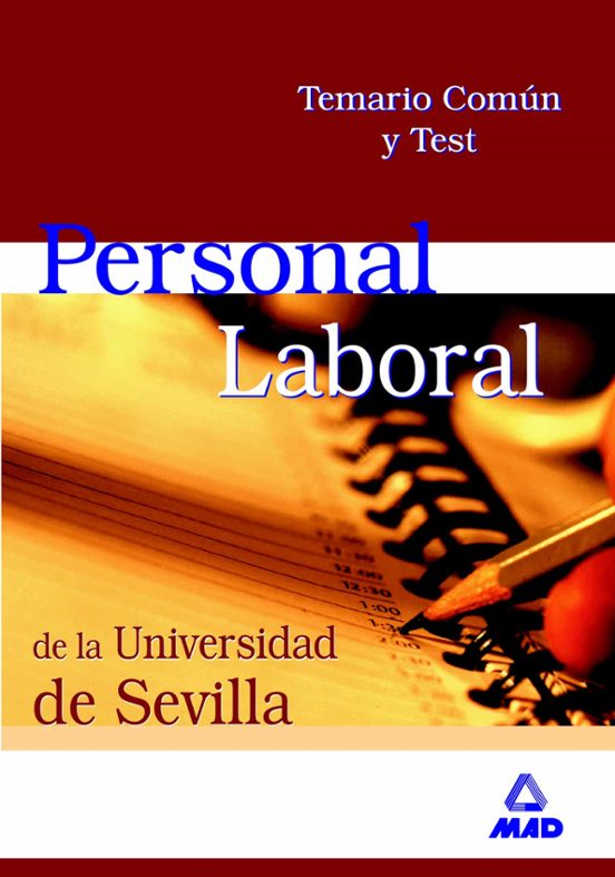 Personal Laboral De La Universidad De Sevilla : Temario Comun