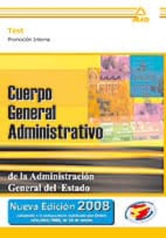 Cuerpo General Administracion Estado: Test: Promocion Interna