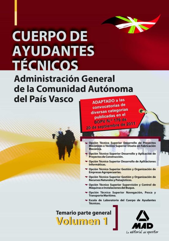 Cuerpo Ayudantes Tecnicos Admin. General Del Pais Vasco I