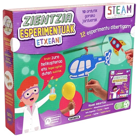 Zientzia Esperimentuak Etxean!