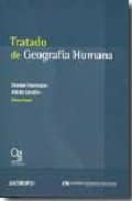 Tratado De Geografia Humana