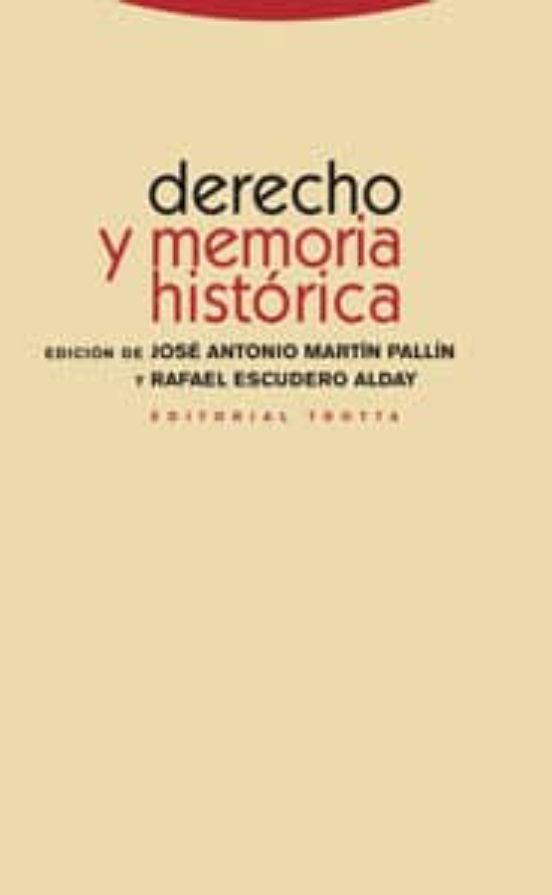 Derecho Y Memoria Histórica