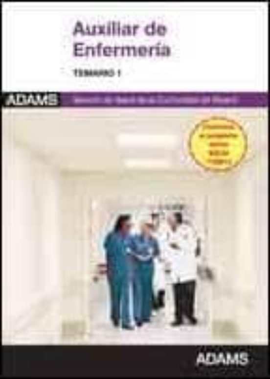 Auxiliar De Enfermeria Servicio De Salud De La Comunidad De Madri D: T