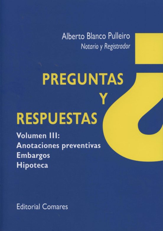 Preguntas y respuestas. Anotaciones preventivas