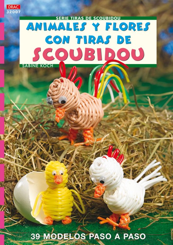 Animales Y Flores Con Tiras De Scoubidou