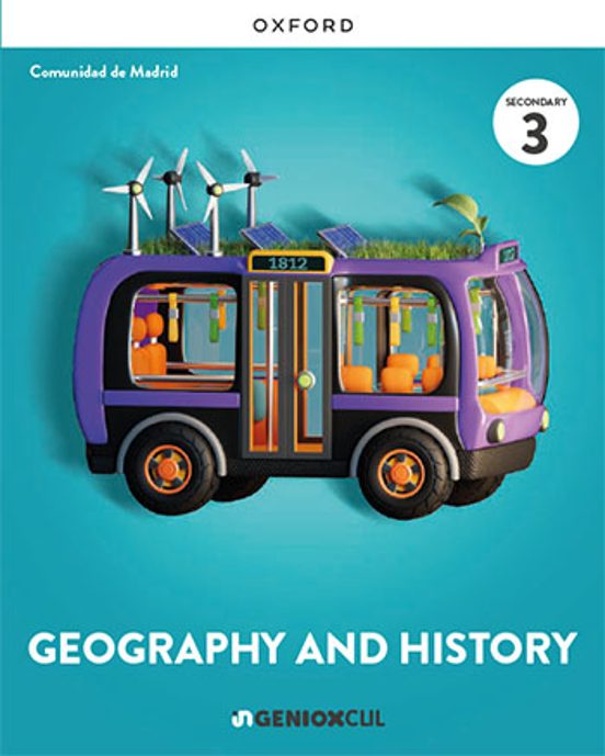 Geography & History 3º ESO Serie Ingeniox Comunidad de Madrid