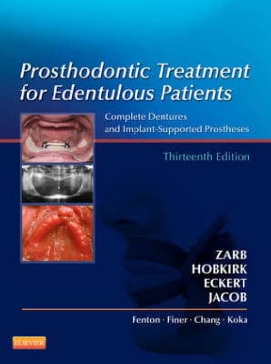 Prosthodontic Treatment For Edentulous Patients Complete Denture S And