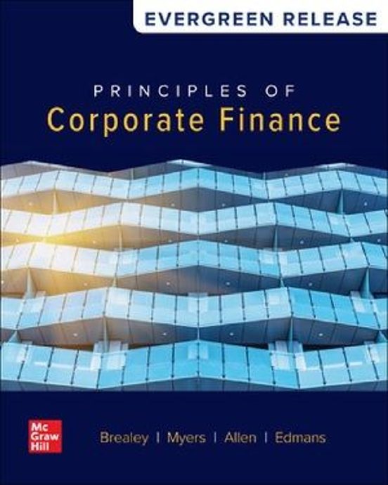 Loose-leaf For Principles Of Corporate Finance: 2025 Release
