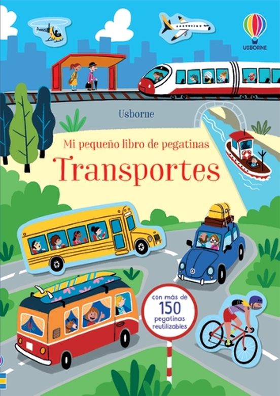 Transportes. Mi Pequeño Libro De Pegatinas