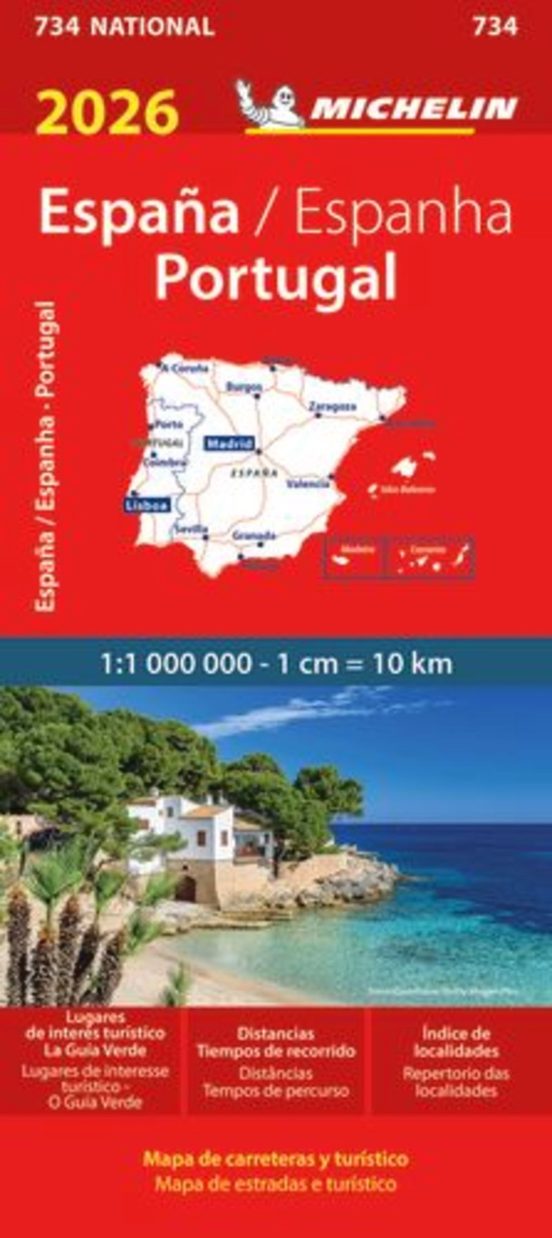 Mapa National España/portugal 11734