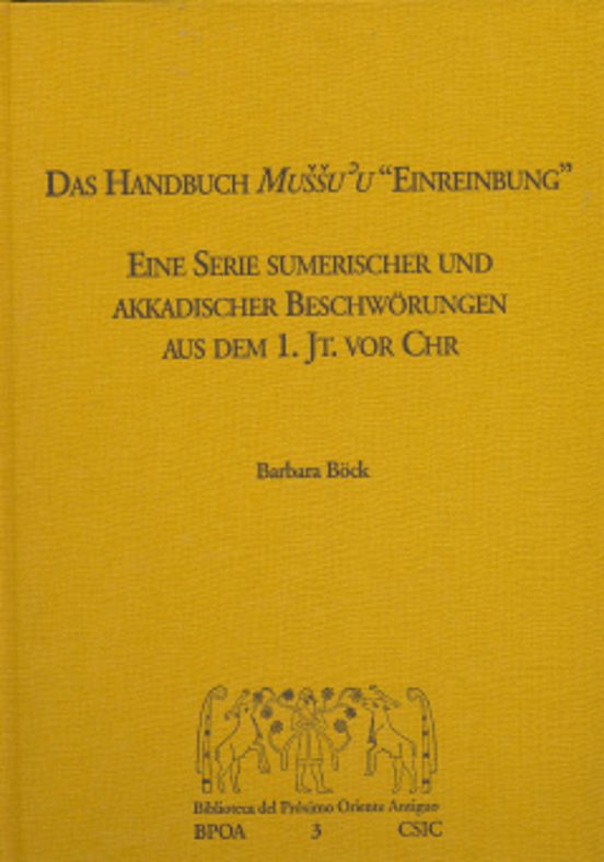 Das Keilschriftliche Handabuch Mussu Einreibung
