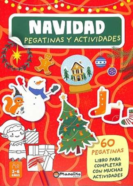 Navidad Pegatinas Actividades