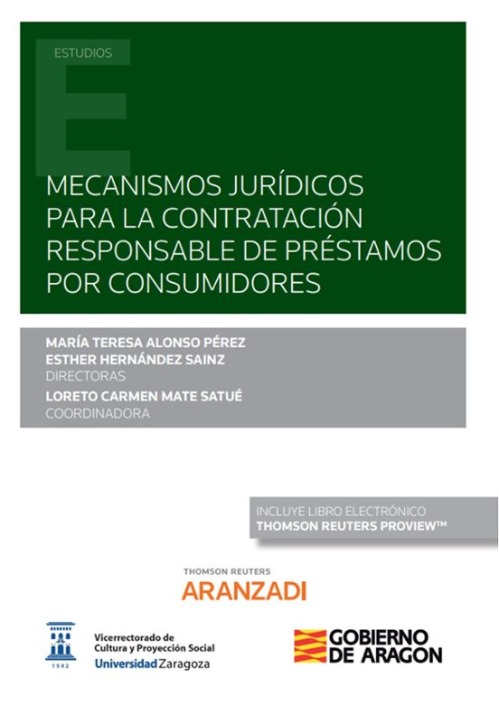 Mecanismos Jurídicos Para La Contratación Responsable De Préstamos Por Consumidores