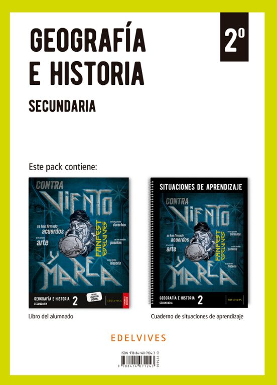 Geografía e Historia 2.º ESO + Cuaderno Situaciones de Aprendizaje Fan