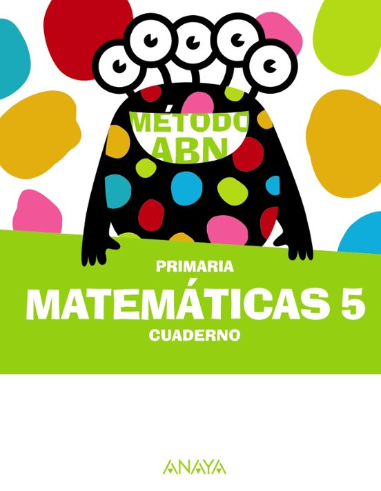 Matemáticas Abn 5º Educacion Primaria Cuaderno