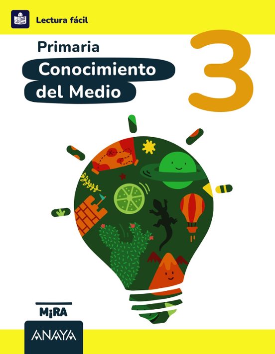 Conocimiento del Medio 3º Primaria Lectura Fácil