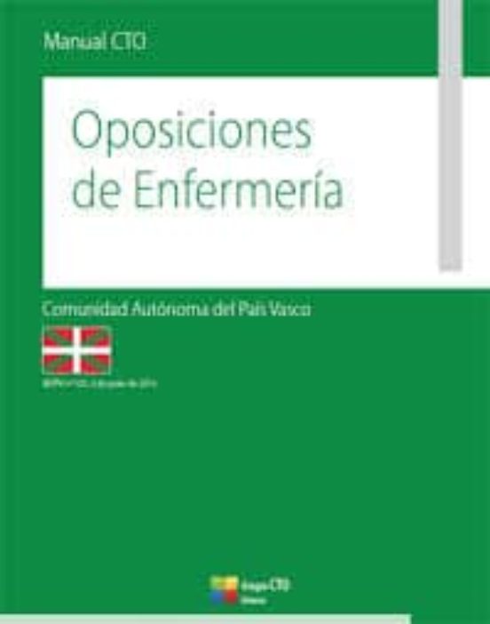 Manual Cto De Oposiciones De Enfermería - País Vasco - Tomo Ii